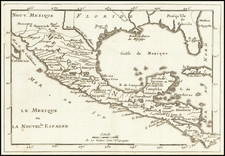 Florida, South, Texas and Mexico Map By Anonymous