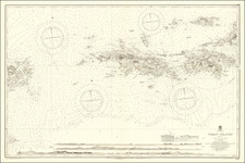 Virgin Islands Sheet III Tortola Id. To Culebra including St. Thomas Surveyed by Lieut. G.B. Lawrence R.N. Mr. John Parsons, Master, Mr. Jas. Tuson Mate, 1852.  Culebra, Vieques and adjacent islands . . . 