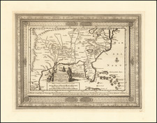 Florida, South and Southeast Map By Pieter van der Aa