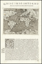 Carta da Navigare By Tomasso Porcacchi