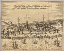 Riga die Haupt Statt in Liefflandt von König Carln auss Schweden mit Krig Etlich mal angefochten. 