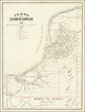 Mexico Map By H. Fremont