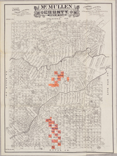 Texas and Rare Books Map By William E. Dodge Jr.