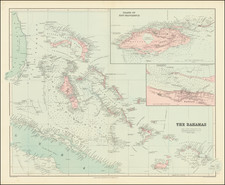 Bahamas Map By Edward Stanford