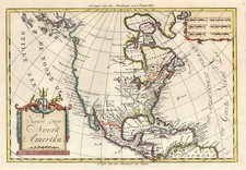 North America Map By Willem Albert Bachienne