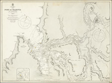 Chile Map By British Admiralty