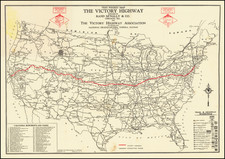 United States Map By Rand McNally & Company