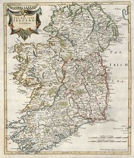 Ireland Map By Robert Morden