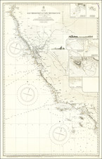 San Diego Bay to Cape Mendocino From United States Coast Surveys To 1885 . . .