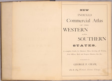 Atlases Map By George F. Cram