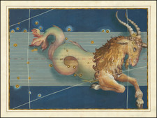 Celestial Maps Map By Johann Bayer