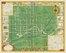 A Map of Oberlin College and Towne Showing its Life and Traditions