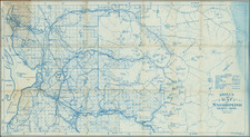 Washington Map By Kroll Map Company