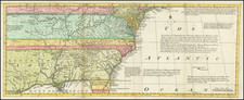 United States, South, Southeast, Texas, Midwest, Plains and Southwest Map By Thomas Bowen