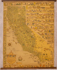 Pictorial Maps and California Map By Jo Mora