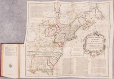 United States and Rare Books Map By Thomas Jefferys / William Douglass