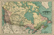 Canada Map By Rand McNally & Company