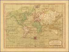 World Map By Samuel Dunn / Laurie & Whittle