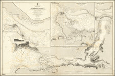 British Columbia Map By British Admiralty