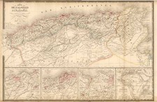 Africa and North Africa Map By J. Andriveau-Goujon