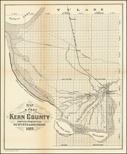 California Map By Britton & Rey / United States GPO