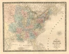 United States Map By J. Andriveau-Goujon