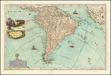 South America Map By Heinrich Scherer