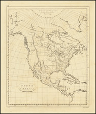 North America Map By S.I. Neele