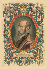Portraits & People Map By Abraham Ortelius