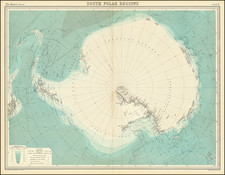Polar Maps Map By John Bartholomew / Times Atlas