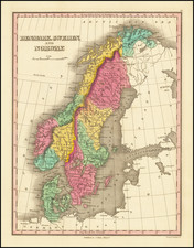 Scandinavia Map By Anthony Finley