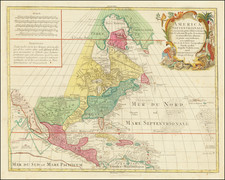 North America Map By Tobias Conrad Lotter