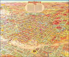 Arizona and Pictorial Maps Map By Don Bloodgood