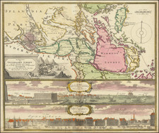 Sweden Map By Johann Baptist Homann