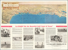 Texas and Pictorial Maps Map By Lucas and Davis Inc.