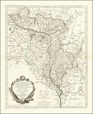 Carte De La Lithuanie Russienne qui comprend les Palatinats de Livonie, de Witepsk, de Miscislaw, et une partie de ceu Polock et de Minsk cedspar la Pologne ala Russie . . . 1776