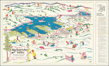 Pictorial Maps and California Map By Gil Eyer