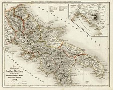 Europe and Italy Map By Joseph Meyer