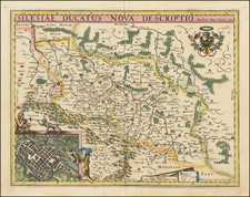 Poland Map By Pieter van den Keere