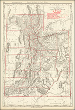 Utah and Utah Map By Rand McNally & Company