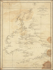 British Isles Map By John & Alexander Walker