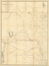 Midwest, Plains, Kansas, Nebraska, North Dakota, South Dakota, Colorado, Montana and Wyoming Map By G.K. Warren