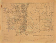 Washington Map By General Land Office