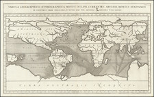 World Map By Athanasius Kircher