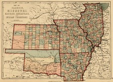 Midwest, Plains and Southwest Map By J. David Williams