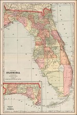 Southeast Map By George F. Cram