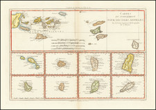 Virgin Islands and Other Islands Map By Rigobert Bonne