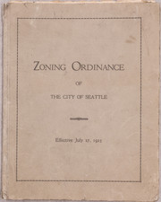 Washington, Atlases and Rare Books Map By City of Seattle