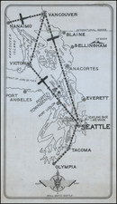 Washington and Eastern Canada Map By Kroll Map Company