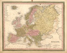 Europe and Europe Map By Henry Schenk Tanner